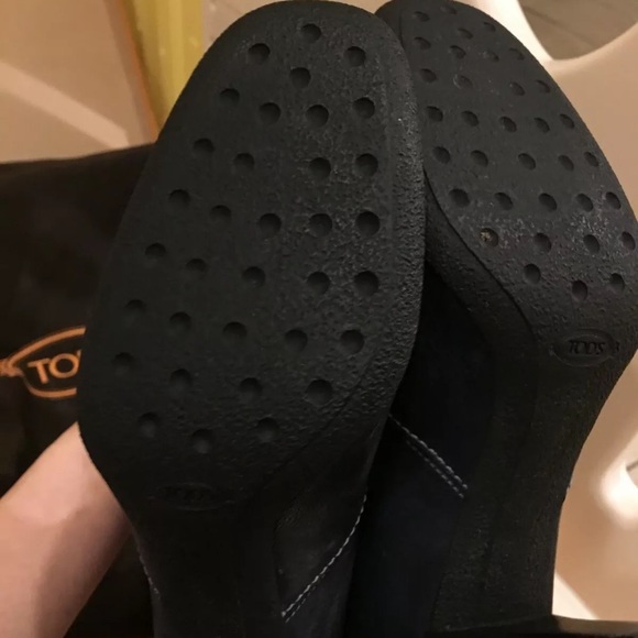 Tods Womens Boots Blue Size 36 - Picture 4 of 5